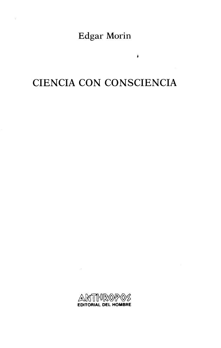 Ciencia con Consciencia capitulo Por la ciencia